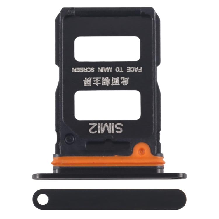 For Xiaomi Mix Fold 3 Original SIM Card Tray + SIM Card Tray (Black) - Card Tray by buy2fix | Online Shopping UK | buy2fix