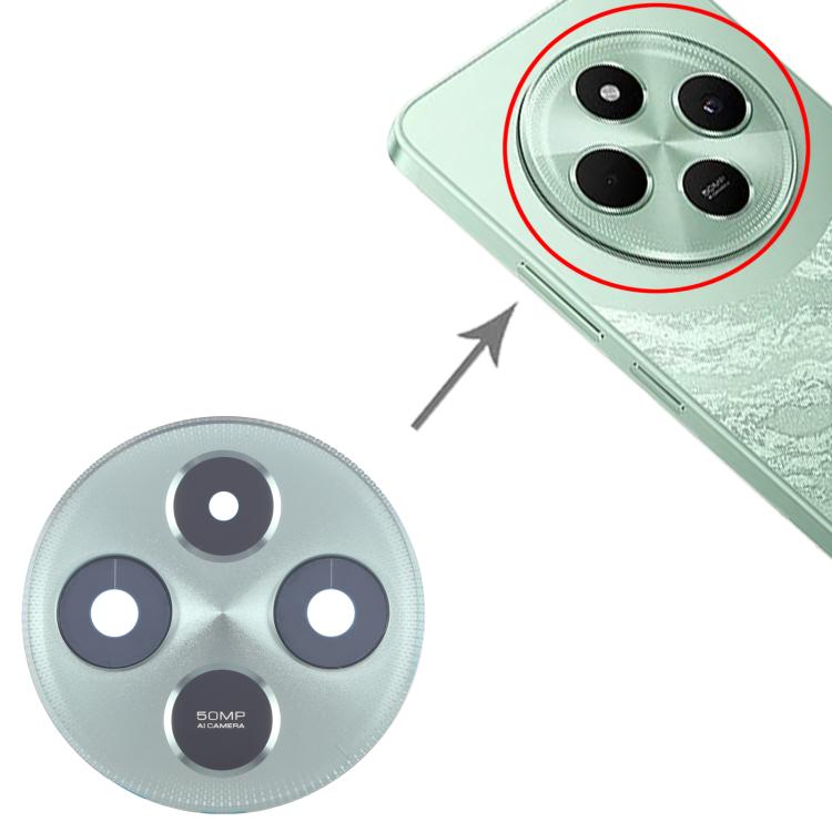 For Xiaomi Poco C75 5G Original Rear Camera Lens Cover (Green) - Camera by buy2fix | Online Shopping UK | buy2fix