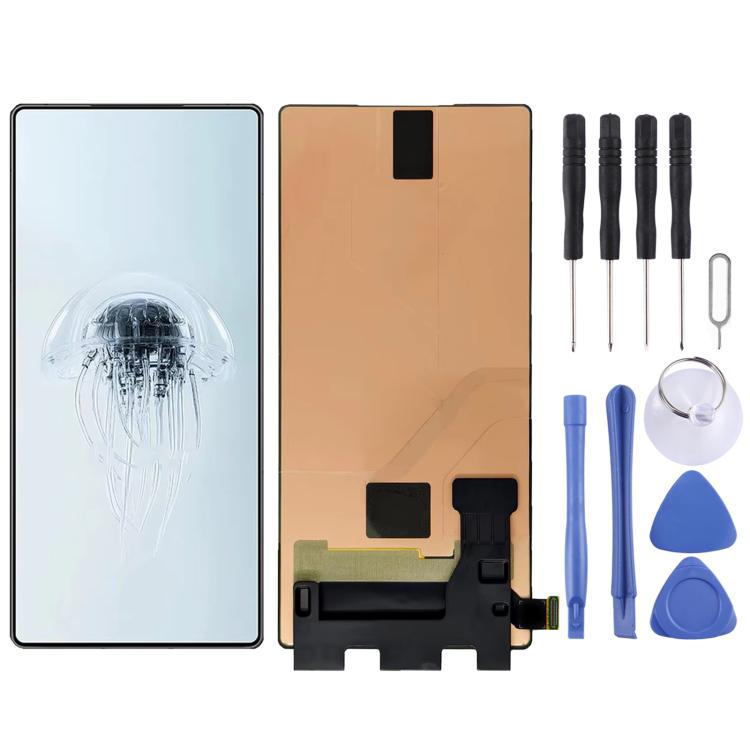 For ZTE Nubia Z70 Ultra NX733J NX736J AMOLED LCD Screen Digitizer Full Assembly (Black) - For ZTE by buy2fix | Online Shopping UK | buy2fix
