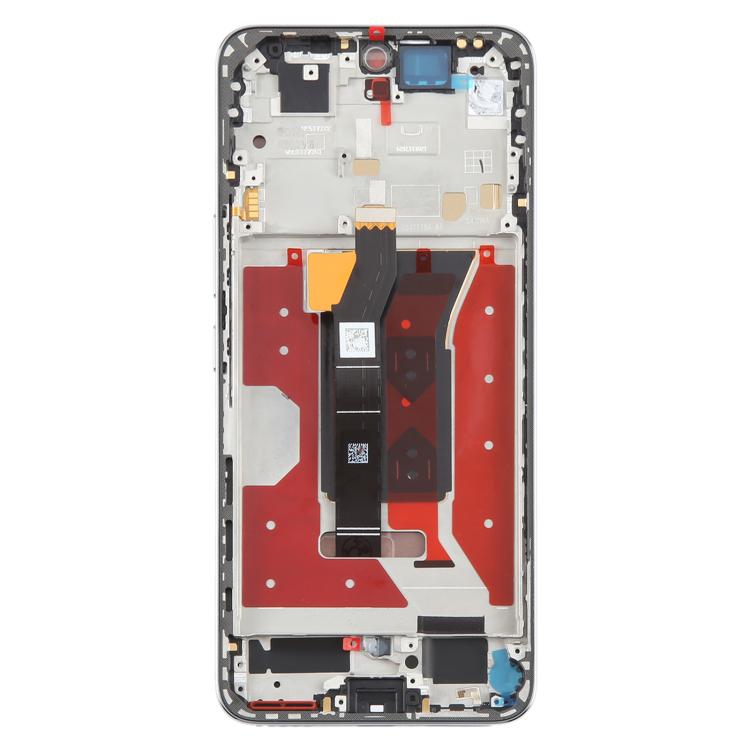 For Honor 300 Original LCD Screen Digitizer Full Assembly with Frame (Silver) - LCD Screen by buy2fix | Online Shopping UK | buy2fix