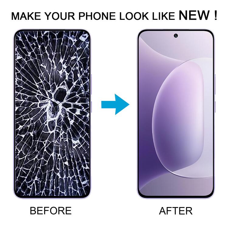 For Honor 300 Original LCD Screen Digitizer Full Assembly with Frame (Silver) - LCD Screen by buy2fix | Online Shopping UK | buy2fix