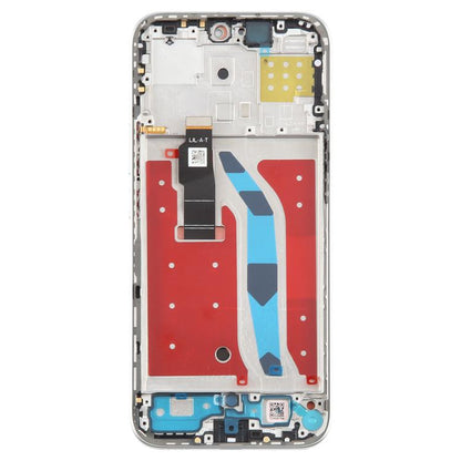 For Honor X60i Original LCD Screen Digitizer Full Assembly with Frame (Silver) - LCD Screen by buy2fix | Online Shopping UK | buy2fix