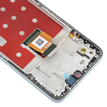 For Honor X60 Original LCD Screen Digitizer Full Assembly with Frame (Blue) - LCD Screen by buy2fix | Online Shopping UK | buy2fix