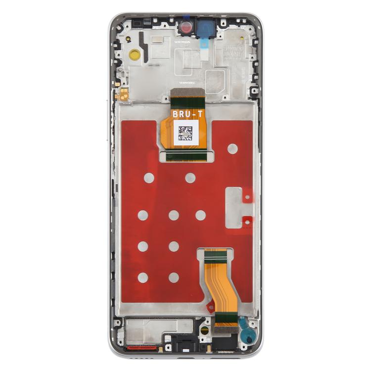 For Honor X60 Original LCD Screen Digitizer Full Assembly with Frame (Silver) - LCD Screen by buy2fix | Online Shopping UK | buy2fix