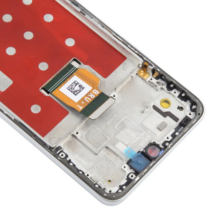 For Honor X60 Original LCD Screen Digitizer Full Assembly with Frame (Silver) - LCD Screen by buy2fix | Online Shopping UK | buy2fix