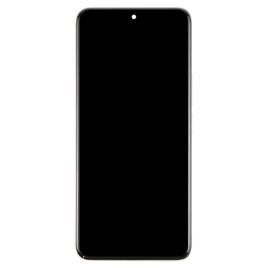 For Honor 200 Original LCD Screen Digitizer Full Assembly with Frame (Silver) - LCD Screen by buy2fix | Online Shopping UK | buy2fix