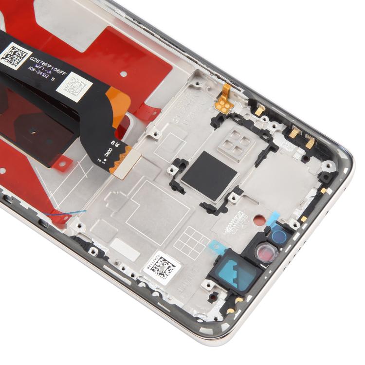 For Honor 300 Pro Original LCD Screen Digitizer Full Assembly with Frame (Silver) - LCD Screen by buy2fix | Online Shopping UK | buy2fix