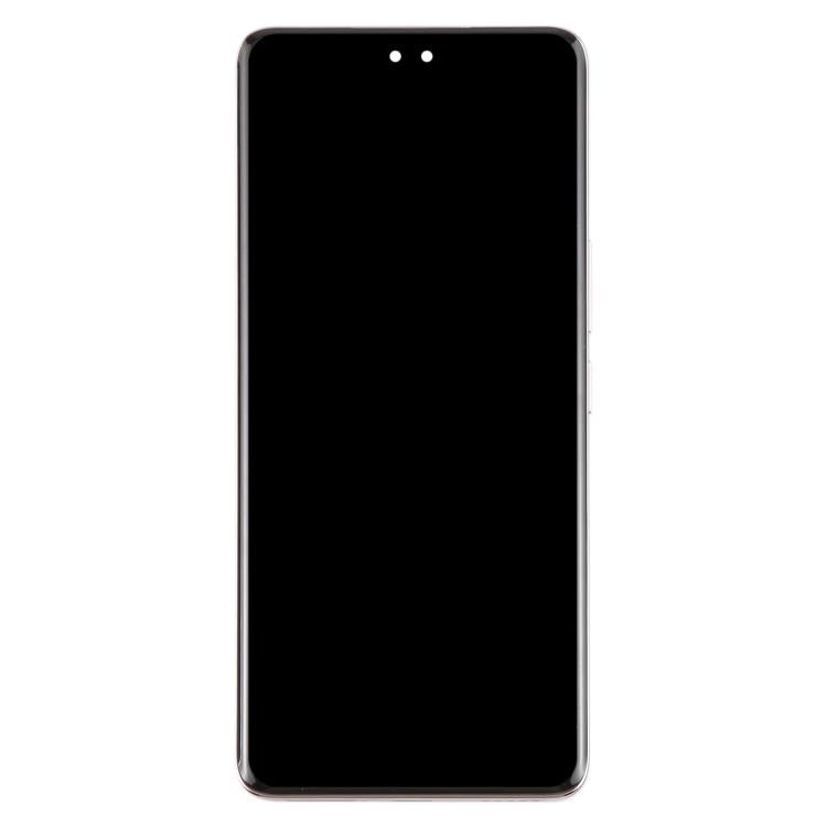 For Honor 200 Pro Original LCD Screen Digitizer Full Assembly with Frame (Silver) - LCD Screen by buy2fix | Online Shopping UK | buy2fix