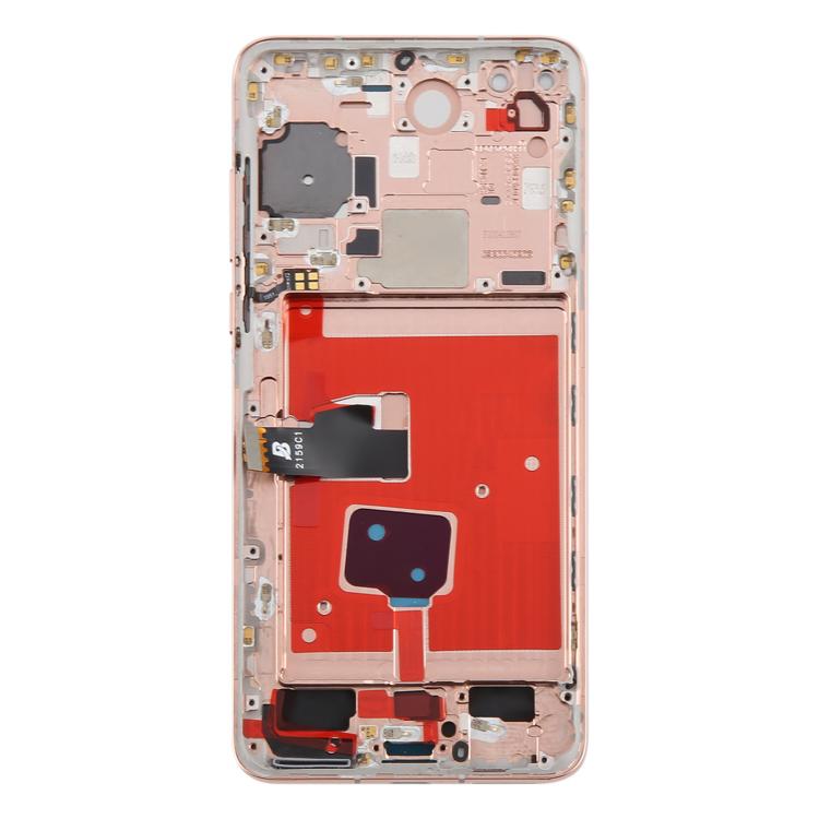 For Huawei P40 TFT LCD Screen Digitizer Full Assembly with Frame, Not Supporting Fingerprint Identification (Pink) - LCD Screen by buy2fix | Online Shopping UK | buy2fix