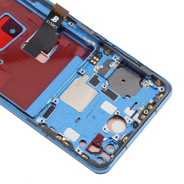 For Huawei P40 TFT LCD Screen Digitizer Full Assembly with Frame, Not Supporting Fingerprint Identification (Blue) - LCD Screen by buy2fix | Online Shopping UK | buy2fix