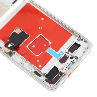 For Huawei P40 TFT LCD Screen Digitizer Full Assembly with Frame, Not Supporting Fingerprint Identification (Silver) - LCD Screen by buy2fix | Online Shopping UK | buy2fix