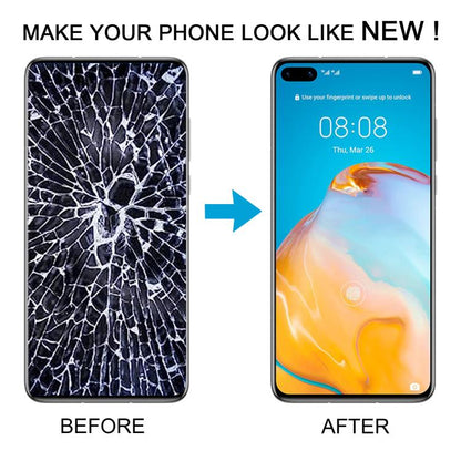 For Huawei P40 TFT LCD Screen Digitizer Full Assembly with Frame, Not Supporting Fingerprint Identification (Blue) - LCD Screen by buy2fix | Online Shopping UK | buy2fix