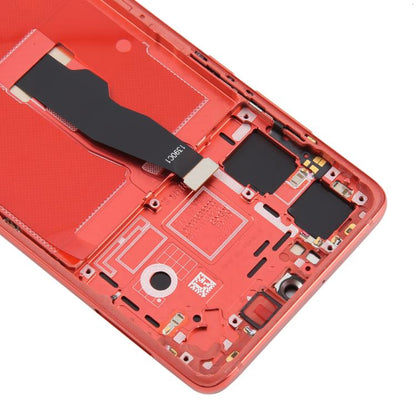 For Huawei P30 TFT LCD Screen Digitizer Full Assembly with Frame, Not Supporting Fingerprint Identification (Red) - LCD Screen by buy2fix | Online Shopping UK | buy2fix