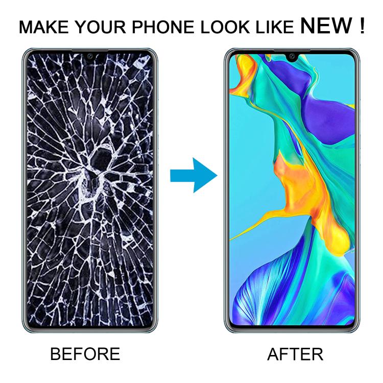 For Huawei P30 TFT LCD Screen Digitizer Full Assembly with Frame, Not Supporting Fingerprint Identification (Blue) - LCD Screen by buy2fix | Online Shopping UK | buy2fix