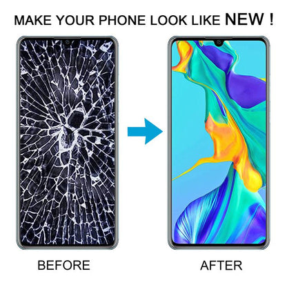 For Huawei P30 TFT LCD Screen Digitizer Full Assembly with Frame, Not Supporting Fingerprint Identification (Gold) - LCD Screen by buy2fix | Online Shopping UK | buy2fix