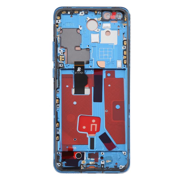 For Huawei P40 Pro TFT LCD Screen Digitizer Full Assembly with Frame, Not Supporting Fingerprint Identification (Blue) - LCD Screen by buy2fix | Online Shopping UK | buy2fix