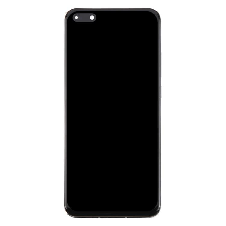 For Huawei P40 Pro TFT LCD Screen Digitizer Full Assembly with Frame, Not Supporting Fingerprint Identification (Silver) - LCD Screen by buy2fix | Online Shopping UK | buy2fix
