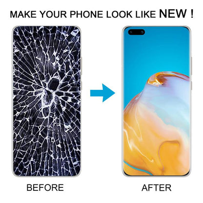 For Huawei P40 Pro TFT LCD Screen Digitizer Full Assembly with Frame, Not Supporting Fingerprint Identification (Silver) - LCD Screen by buy2fix | Online Shopping UK | buy2fix