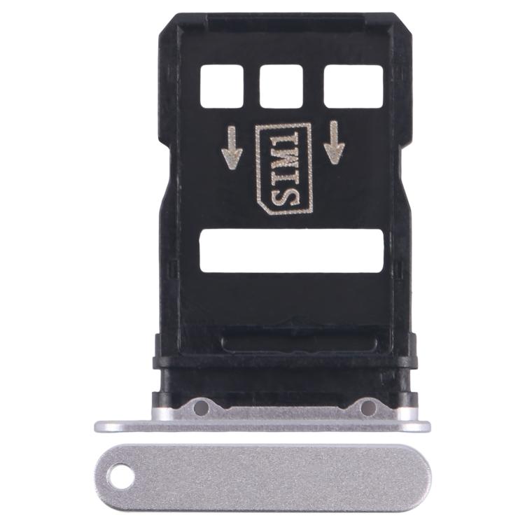For ZTE nubia RedMagic 8s Pro+ SIM Card Tray + SIM Card Tray (Silver) - For ZTE by buy2fix | Online Shopping UK | buy2fix