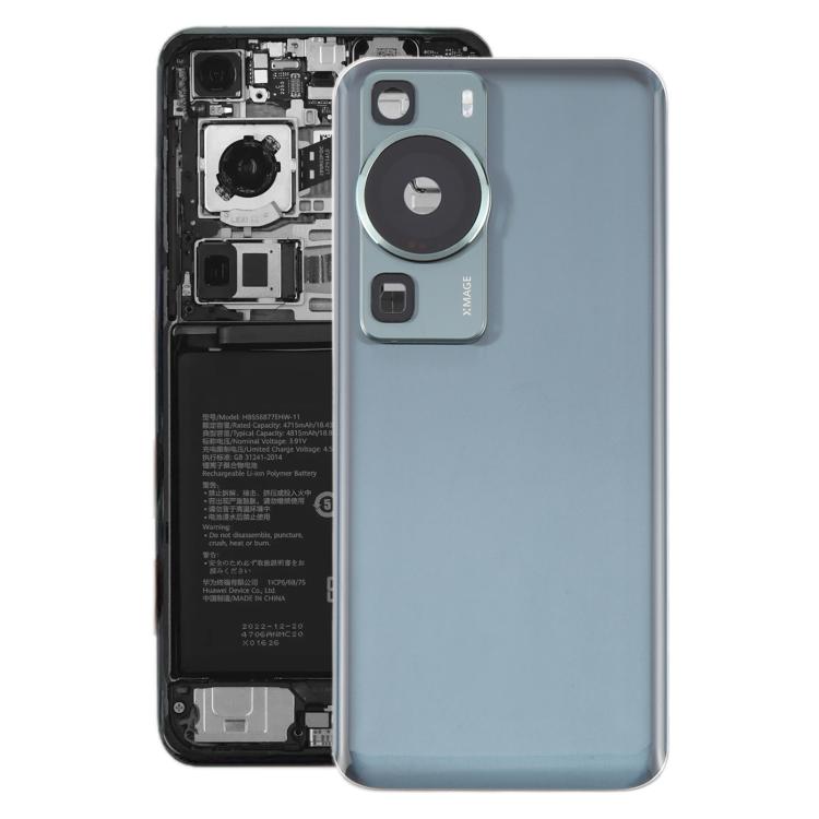 For Huawei P60 Battery Back Cover with Camera Lens Cover(Green) - Back Cover by buy2fix | Online Shopping UK | buy2fix