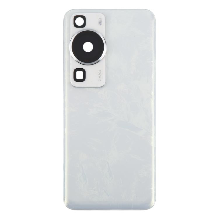 For Huawei P60 Battery Back Cover with Camera Lens Cover(White) - Back Cover by buy2fix | Online Shopping UK | buy2fix