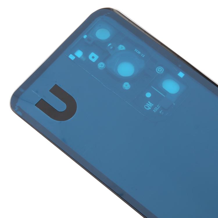 For Huawei P60 Pro Battery Back Cover with Camera Lens Cover(Black) - Back Cover by buy2fix | Online Shopping UK | buy2fix