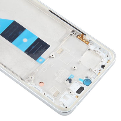 For Xiaomi Redmi Note 14 5G India AMOLED Original LCD Screen Digitizer Full Assembly with Frame (Silver) - LCD Screen by buy2fix | Online Shopping UK | buy2fix