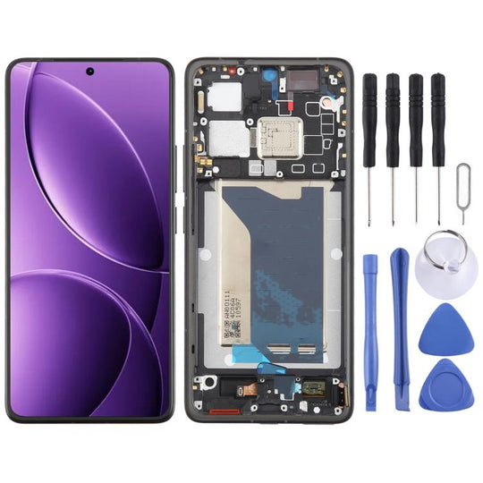 For Xiaomi Redmi K80 Pro AMOLED Original LCD Screen Digitizer Full Assembly with Frame (Black)