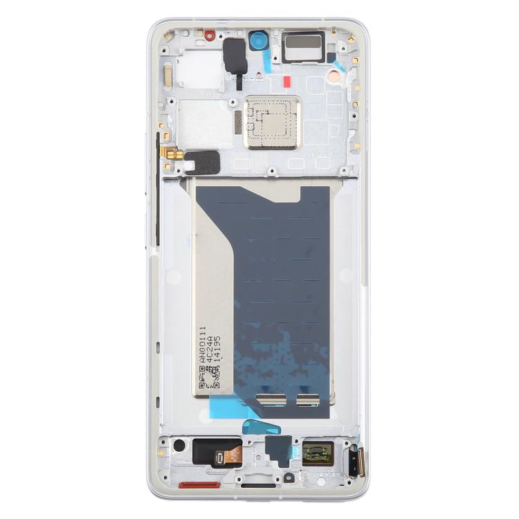 For Xiaomi Redmi K80 Pro AMOLED Original LCD Screen Digitizer Full Assembly with Frame (Silver) - LCD Screen by buy2fix | Online Shopping UK | buy2fix