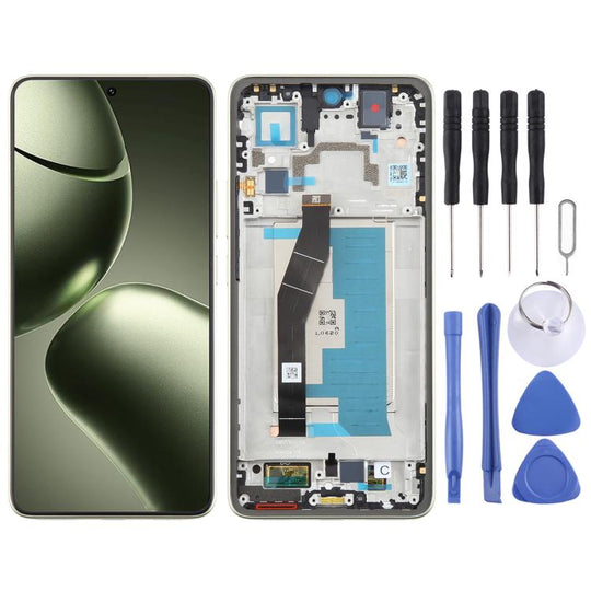 For Xiaomi 14T AMOLED Original LCD Screen Digitizer Full Assembly with Frame (Green)