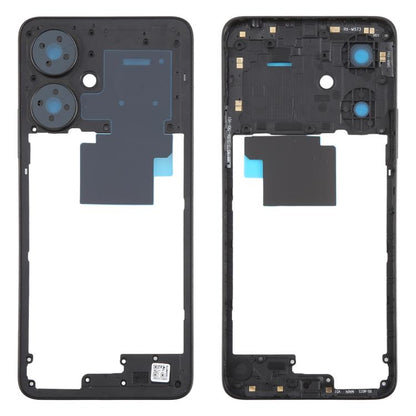 For Xiaomi Redmi 13C 5G Original Middle Frame Bezel Plate (Black) - Frame Bezel Plate by buy2fix | Online Shopping UK | buy2fix