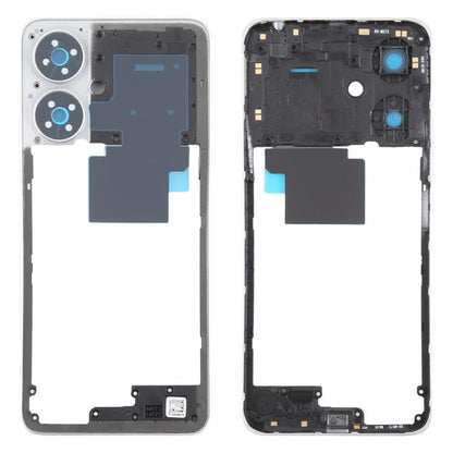 For Xiaomi Redmi 13C 5G Original Middle Frame Bezel Plate (Silver) - Frame Bezel Plate by buy2fix | Online Shopping UK | buy2fix
