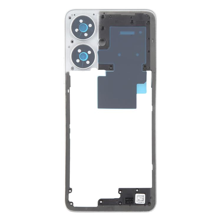 For Xiaomi Redmi 13C 5G Original Middle Frame Bezel Plate (Silver) - Frame Bezel Plate by buy2fix | Online Shopping UK | buy2fix