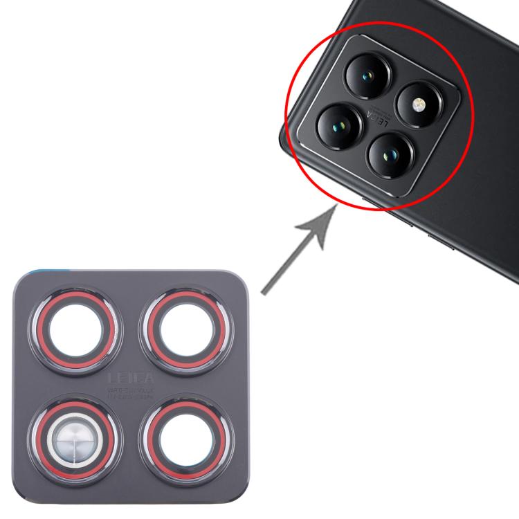 For Xiaomi 14T Original Rear Camera Lens Cover (Black) - Camera by buy2fix | Online Shopping UK | buy2fix