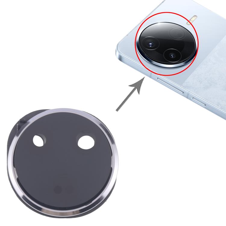 For Xiaomi Redmi K80 Original Rear Camera Lens Cover (Black) - Camera by buy2fix | Online Shopping UK | buy2fix