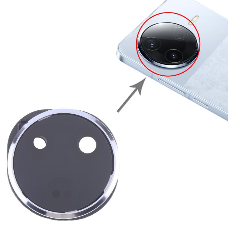 For Xiaomi Redmi K80 Original Rear Camera Lens Cover (Silver) - Camera by buy2fix | Online Shopping UK | buy2fix