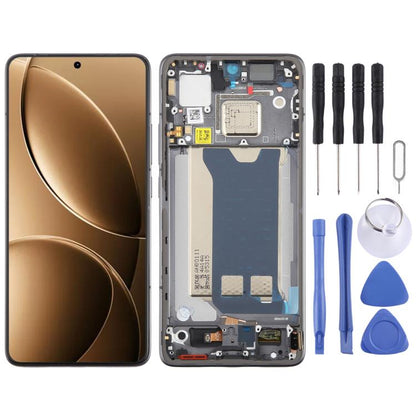 For Xiaomi Redmi K80 AMOLED Original LCD Screen Digitizer Full Assembly with Frame (Black) - LCD Screen by buy2fix | Online Shopping UK | buy2fix