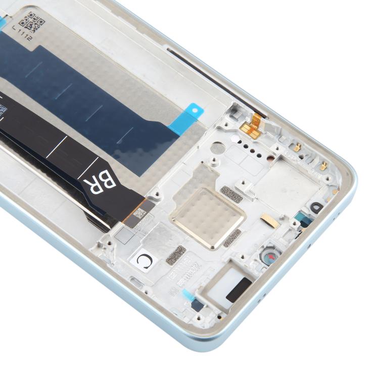 For Xiaomi Poco X7 Pro AMOLED Original LCD Screen Digitizer Full Assembly with Frame (Blue) - LCD Screen by buy2fix | Online Shopping UK | buy2fix