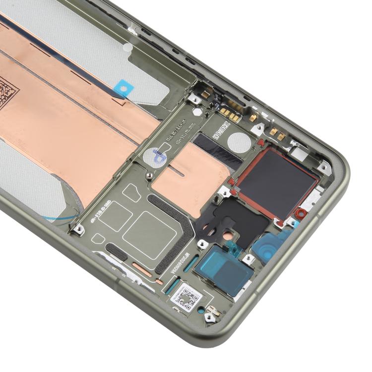 For Xiaomi 15 Pro AMOLED Original LCD Screen Digitizer Full Assembly with Frame (Green) - LCD Screen by buy2fix | Online Shopping UK | buy2fix