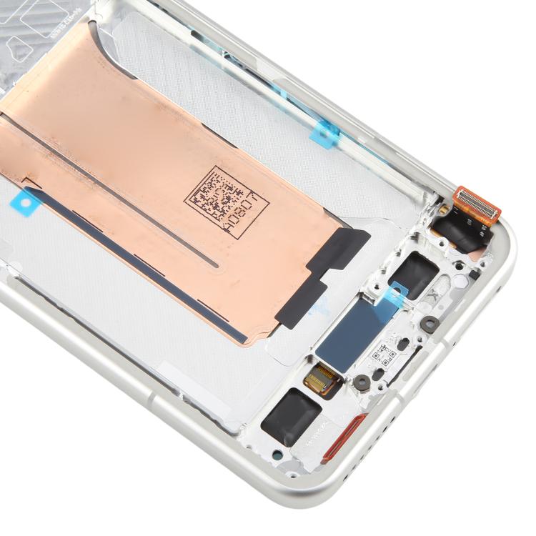 For Xiaomi 15 Pro AMOLED Original LCD Screen Digitizer Full Assembly with Frame (White) - LCD Screen by buy2fix | Online Shopping UK | buy2fix