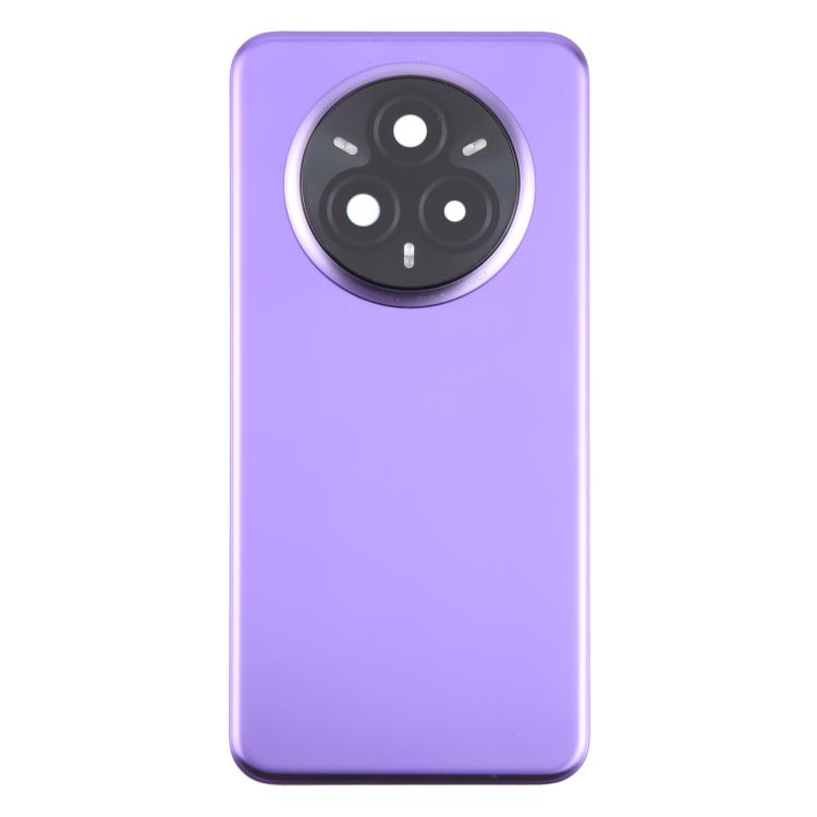 For Realme 14 Pro+ Original Battery Back Cover with Camera Lens Cover(Purple) - Back Cover by buy2fix | Online Shopping UK | buy2fix