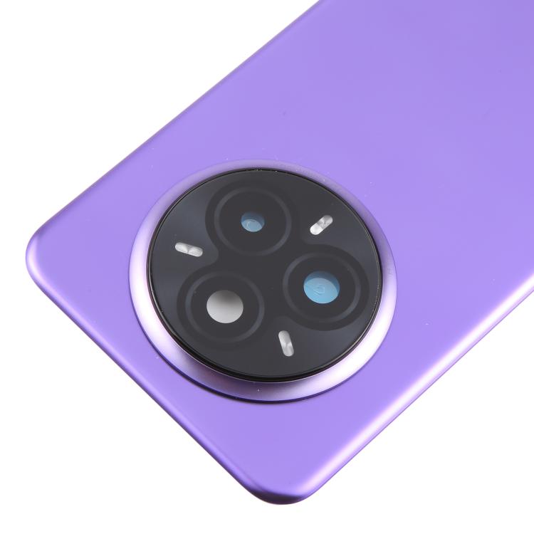 For Realme 14 Pro+ Original Battery Back Cover with Camera Lens Cover(Purple) - Back Cover by buy2fix | Online Shopping UK | buy2fix