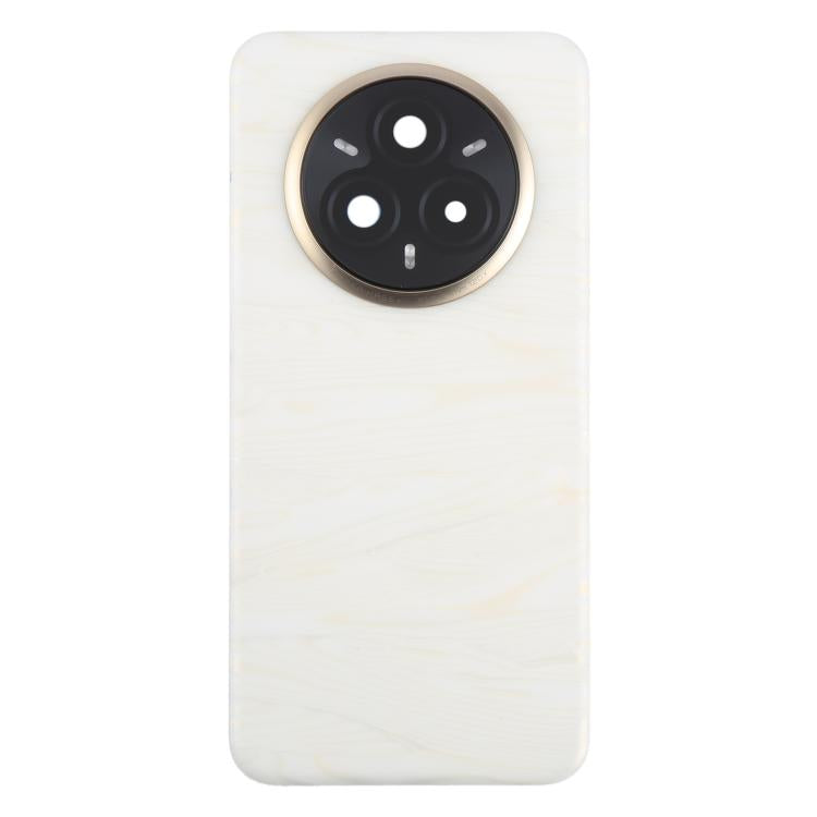 For Realme 14 Pro+ Original Battery Back Cover with Camera Lens Cover(White) - Back Cover by buy2fix | Online Shopping UK | buy2fix