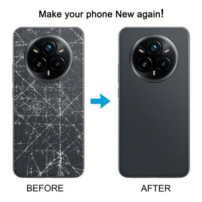 For Realme 14 Pro+ Original Battery Back Cover with Camera Lens Cover(Purple) - Back Cover by buy2fix | Online Shopping UK | buy2fix