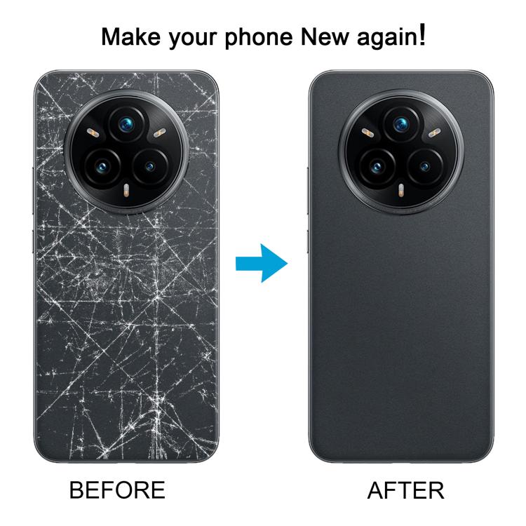 For Realme 14 Pro+ Original Battery Back Cover with Camera Lens Cover(White) - Back Cover by buy2fix | Online Shopping UK | buy2fix