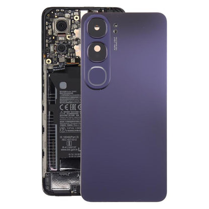 For vivo Y300 5G India Version Original Battery Back Cover with Camera Lens Cover(Purple) - Back Cover by buy2fix | Online Shopping UK | buy2fix