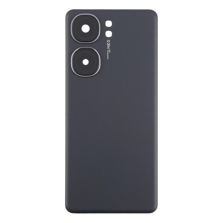 For vivo iQOO Neo9 Pro Battery Back Cover with Camera Lens Cover(Black) - Back Cover by buy2fix | Online Shopping UK | buy2fix