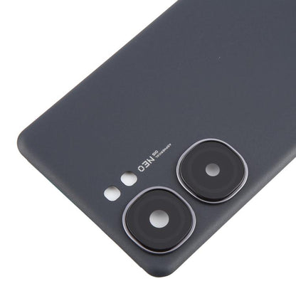 For vivo iQOO Neo9 Pro Battery Back Cover with Camera Lens Cover(Black) - Back Cover by buy2fix | Online Shopping UK | buy2fix