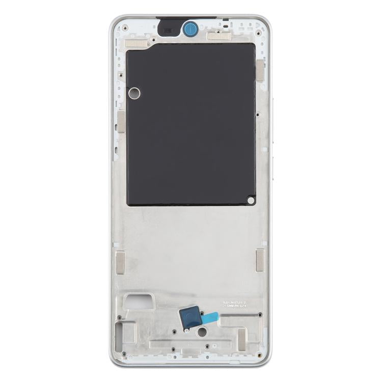 For Xiaomi Redmi Note 14 4G Original Middle Frame Bezel Plate (Silver) - Frame Bezel Plate by buy2fix | Online Shopping UK | buy2fix