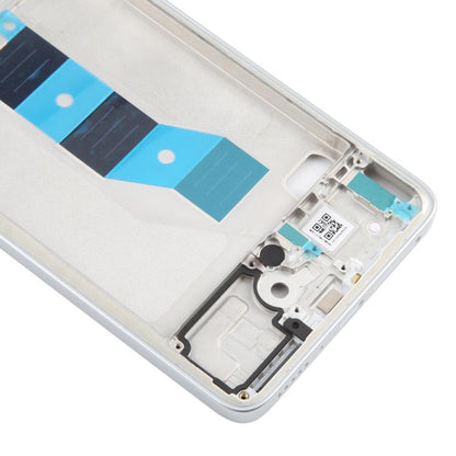 For Xiaomi Redmi Note 14 4G Original Middle Frame Bezel Plate (Silver) - Frame Bezel Plate by buy2fix | Online Shopping UK | buy2fix